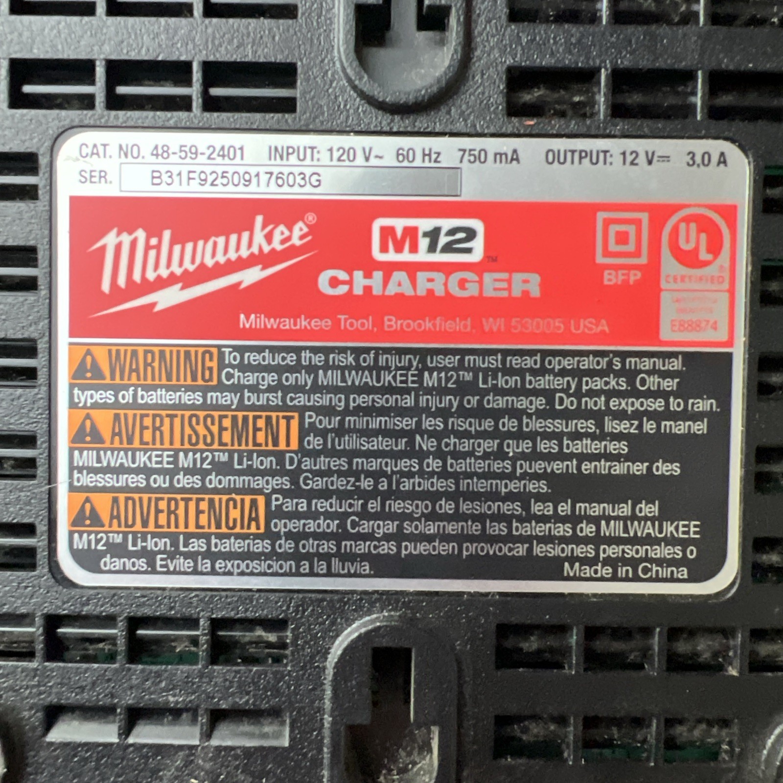 Milwaukee 2471-20 M12 Cordless Copper Tubing Cutter – Battery & Charger & Case