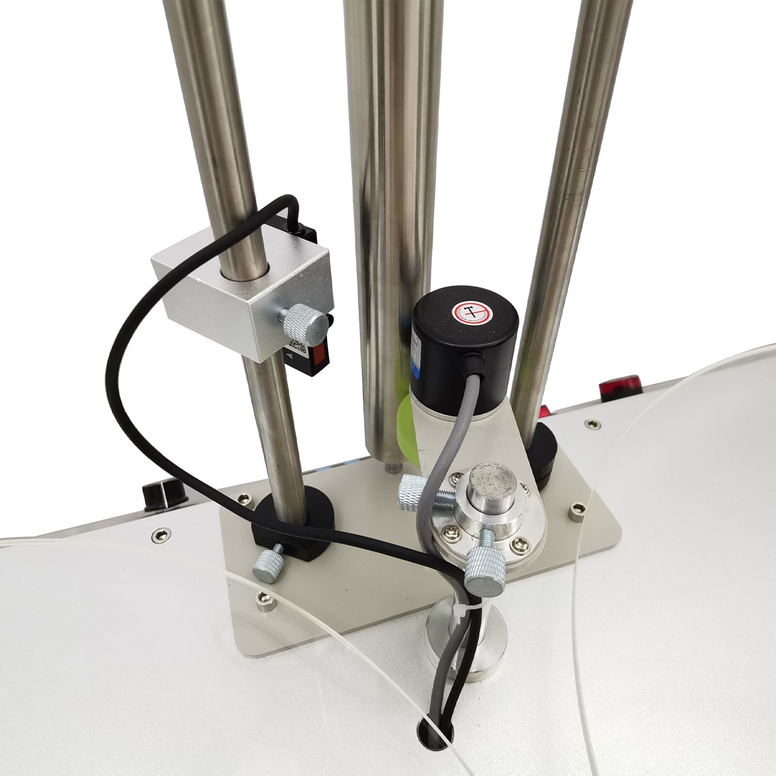 PET/PVC/PP Barcode Label Rewinder Automatic Counting Splitter Rewinder 110V