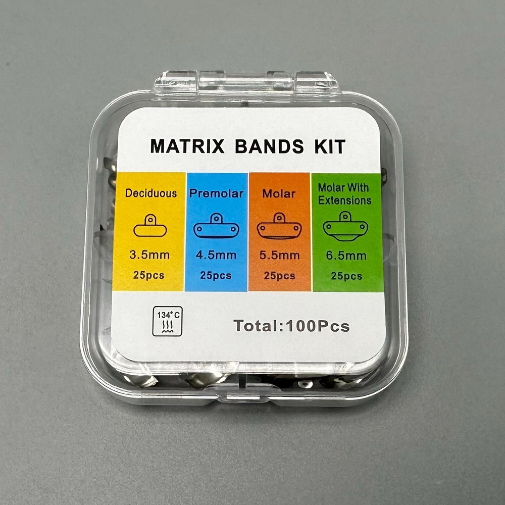 Dental Matrix Bands Ring Clamp Sectional Matrice Fit Garrison Palodent