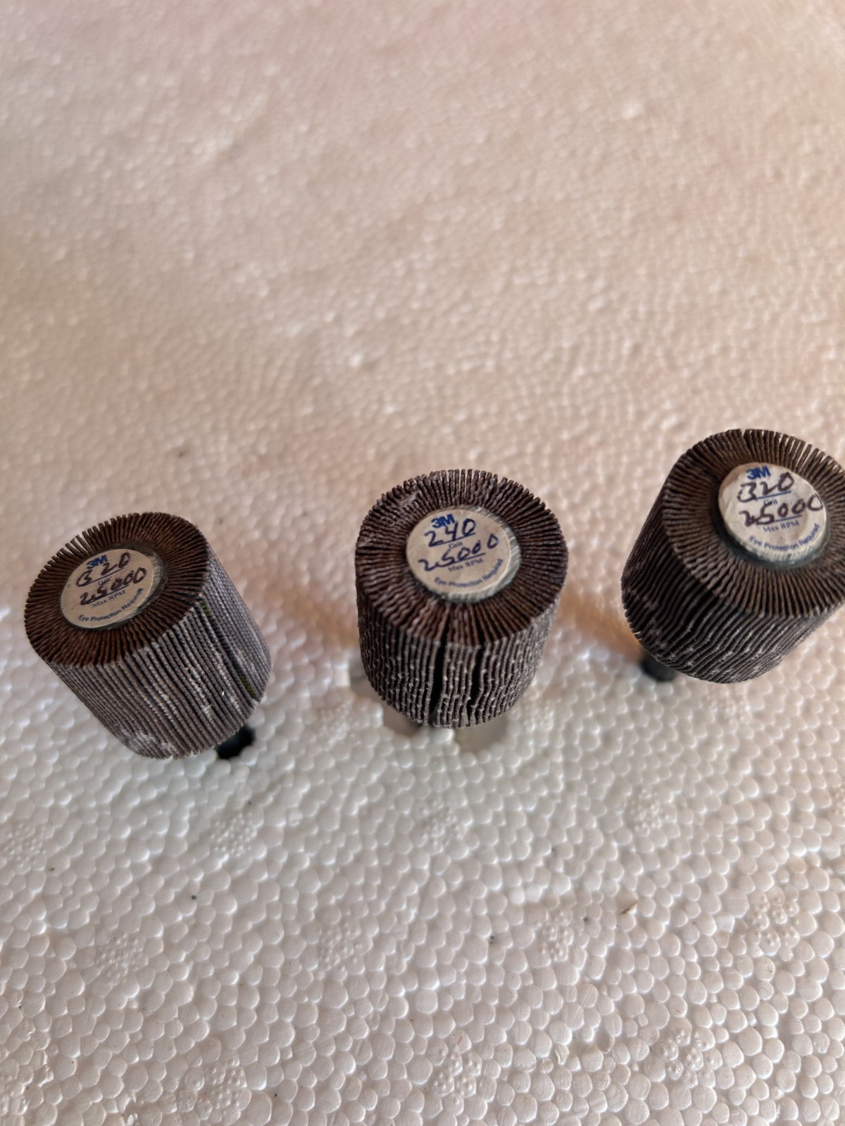 3 M Grinding Wheels Abrasive Set 3 Grat 240320 25.000RPM