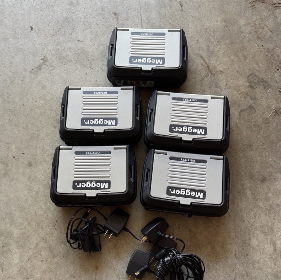 Megger DET4TC2R Auto-Ranging Earth Ground Resistance Meter 0.01Ω-20kΩ