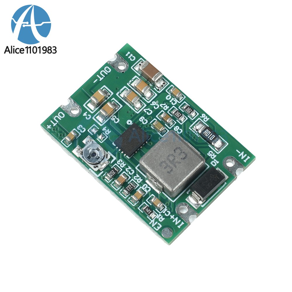 DC 3–20V to 1.2–18V Buck-Boost Module Regulated Power Supply Module for Battery