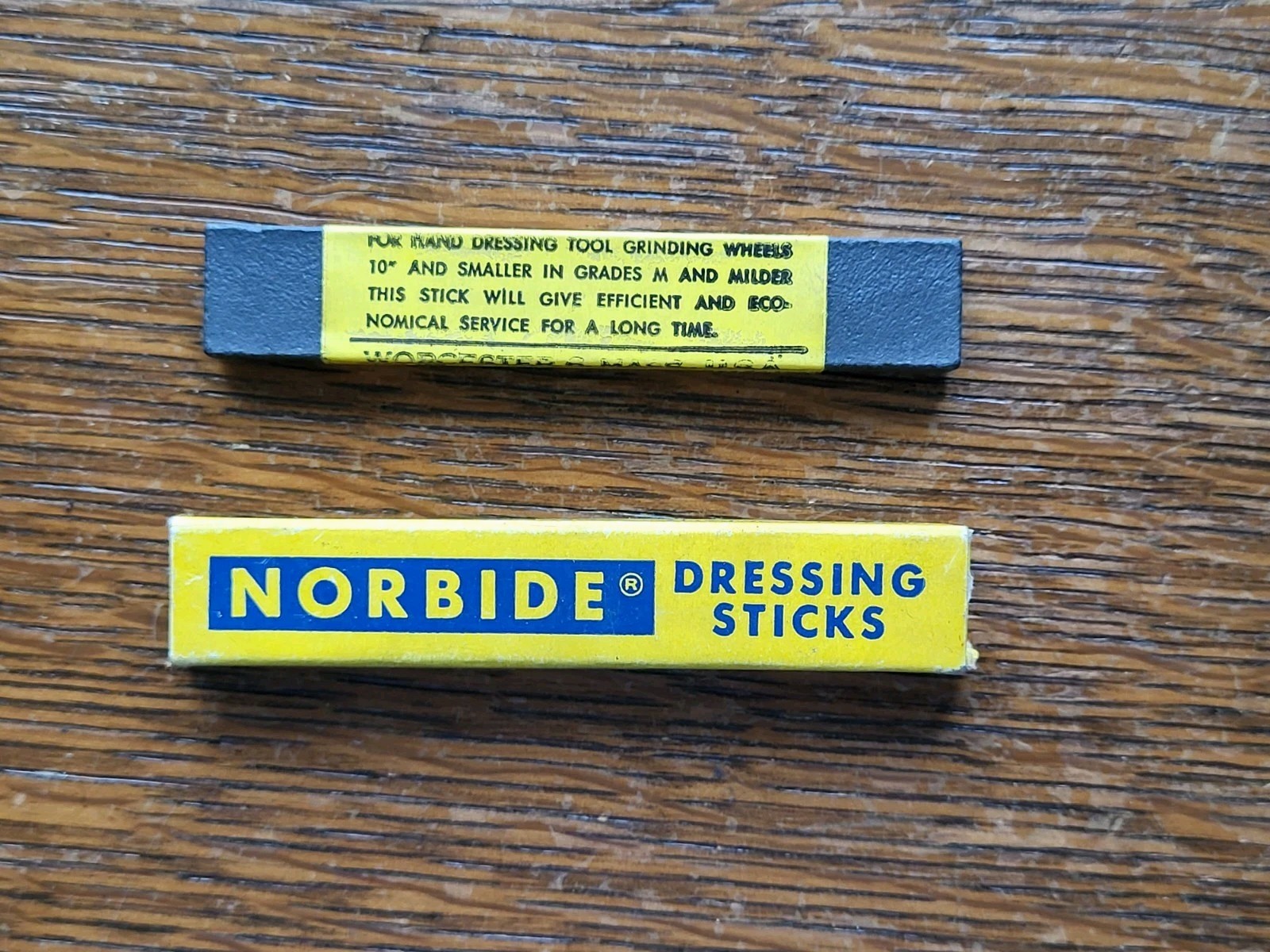 Norton Norbide 3″ Dressing Stick w/Open Box NOS USA