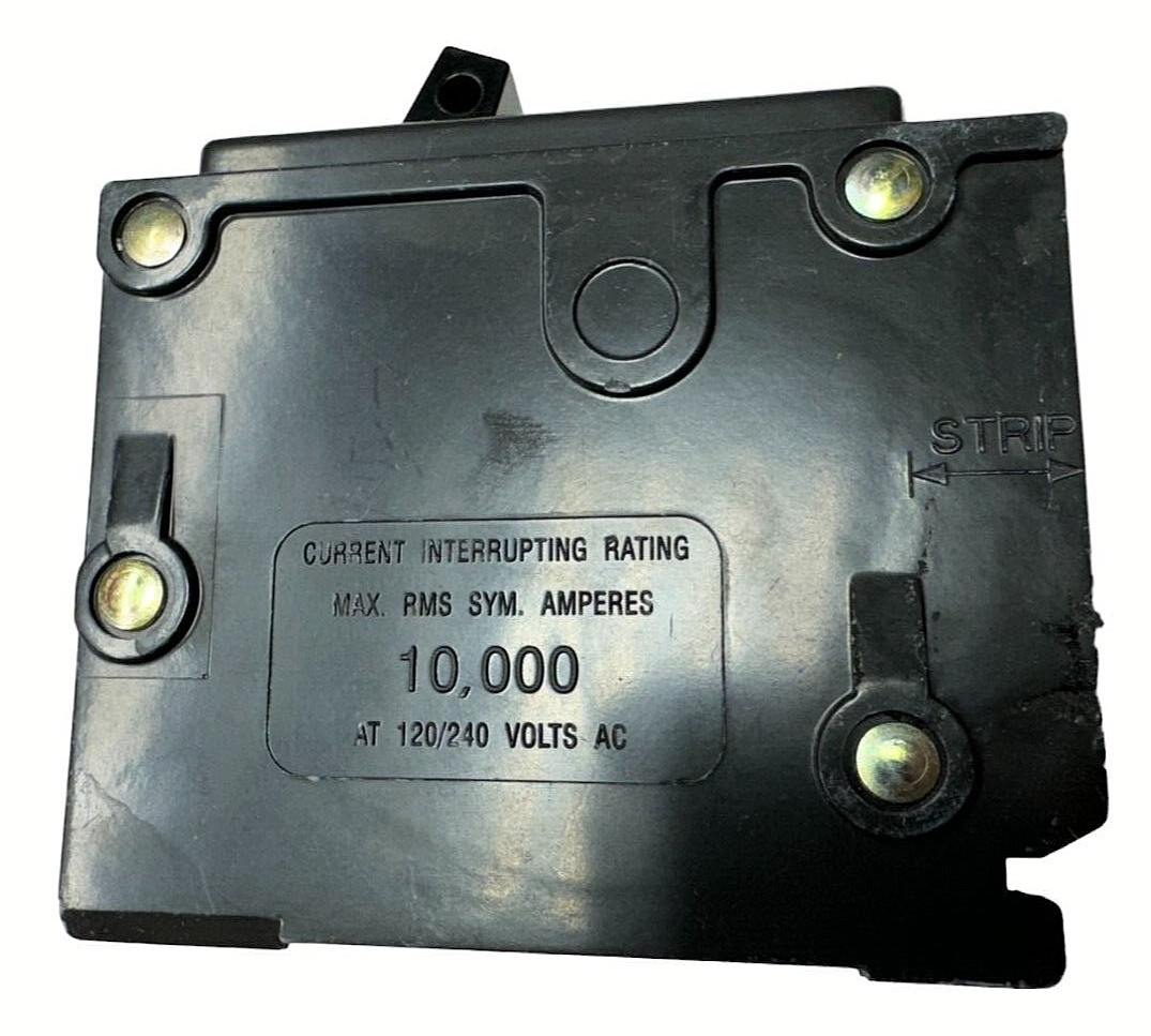 (Pack of 2) Eaton BR120 Circuit Breaker 1-Pole 20A, 120/240V, Type C120