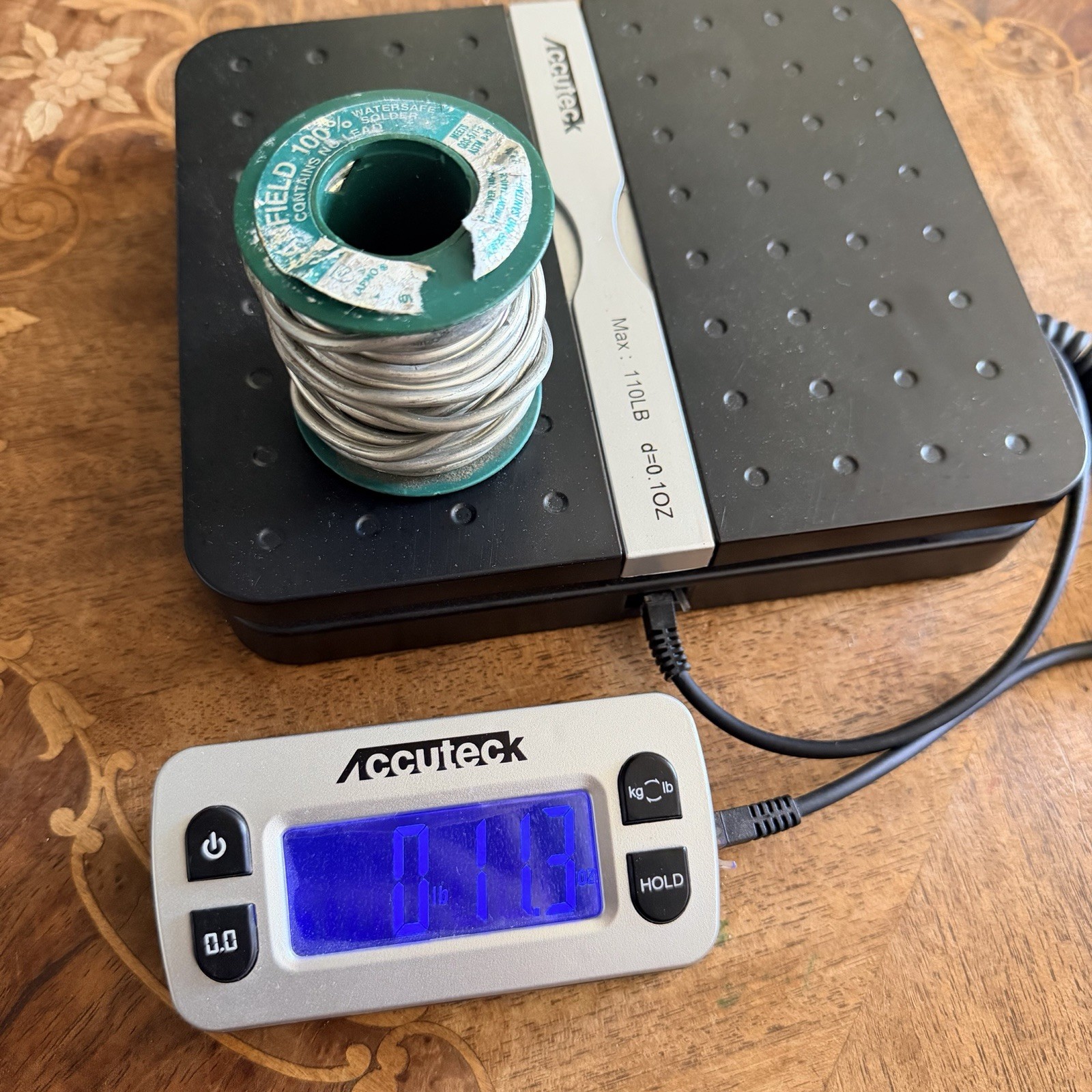 Canfield 100% Watersafe Lead Free Solder Wire Spool – Partially Used 11.3 oz