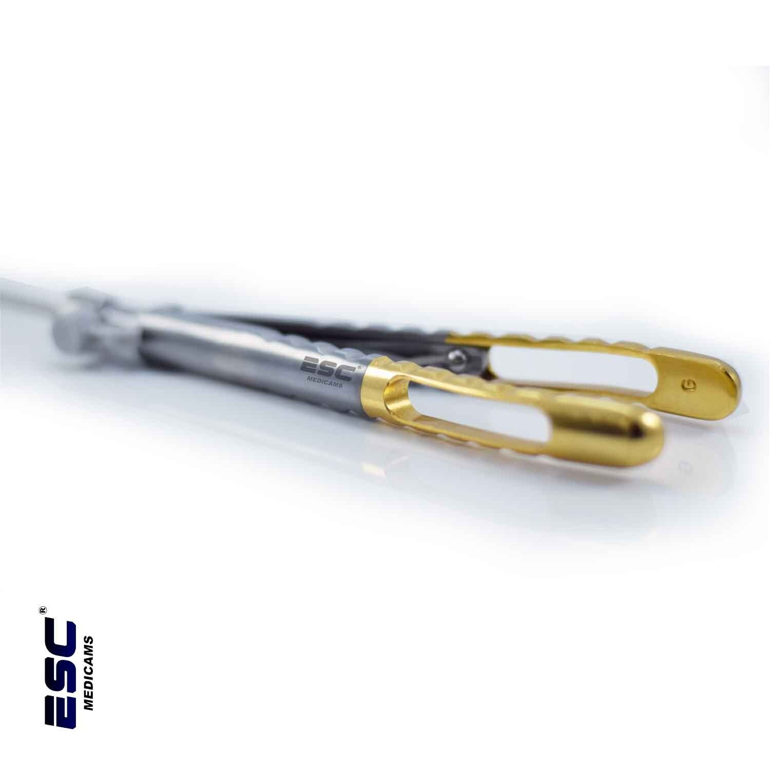Laparoscopic Needle Holder Storz Type Forceps Curved Jaw Laparoscopy Instruments