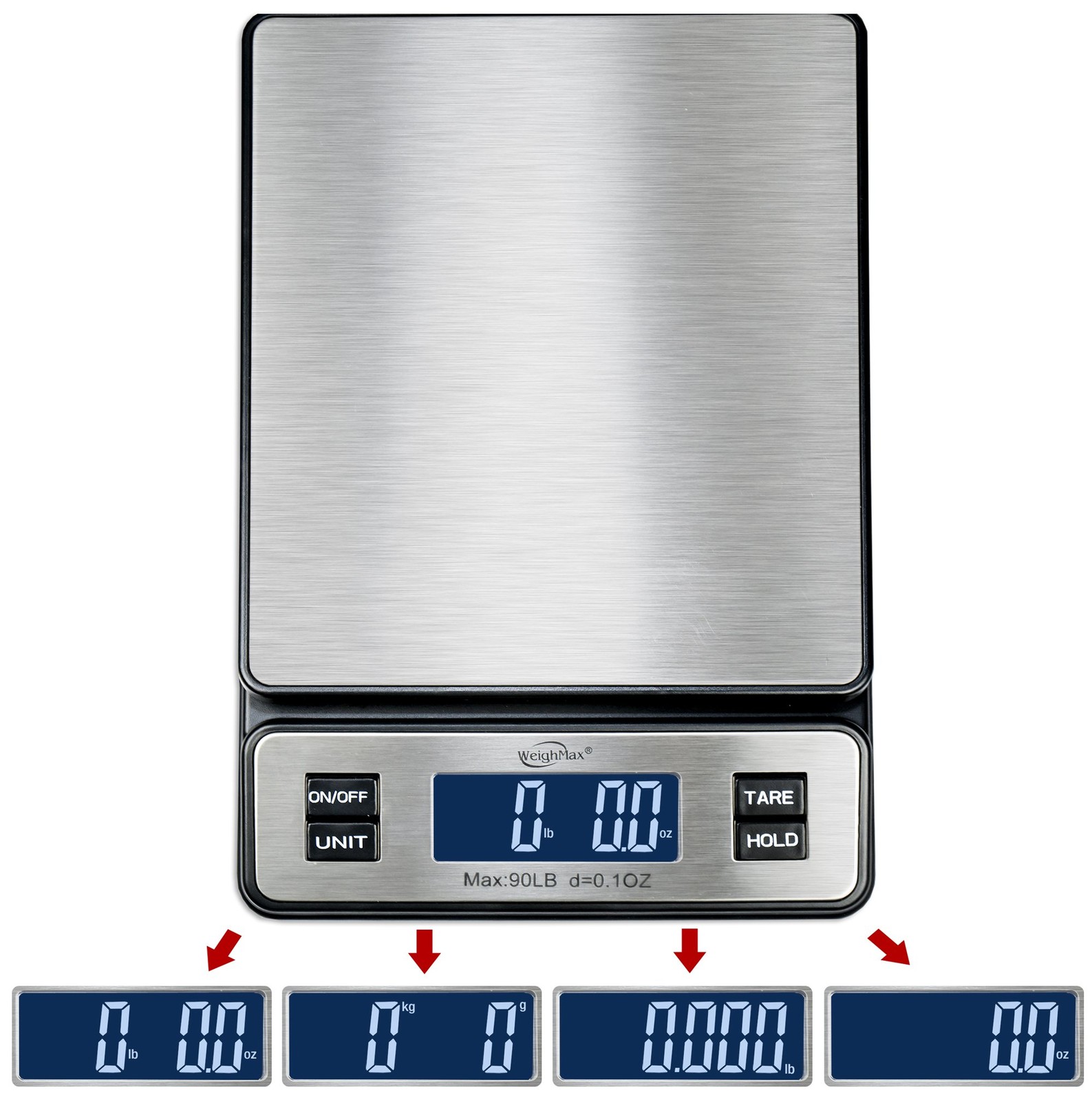 90Lbs Digital Shipping Postal Scale Weigh Ship for Ups Usps Fedex Ebay Package