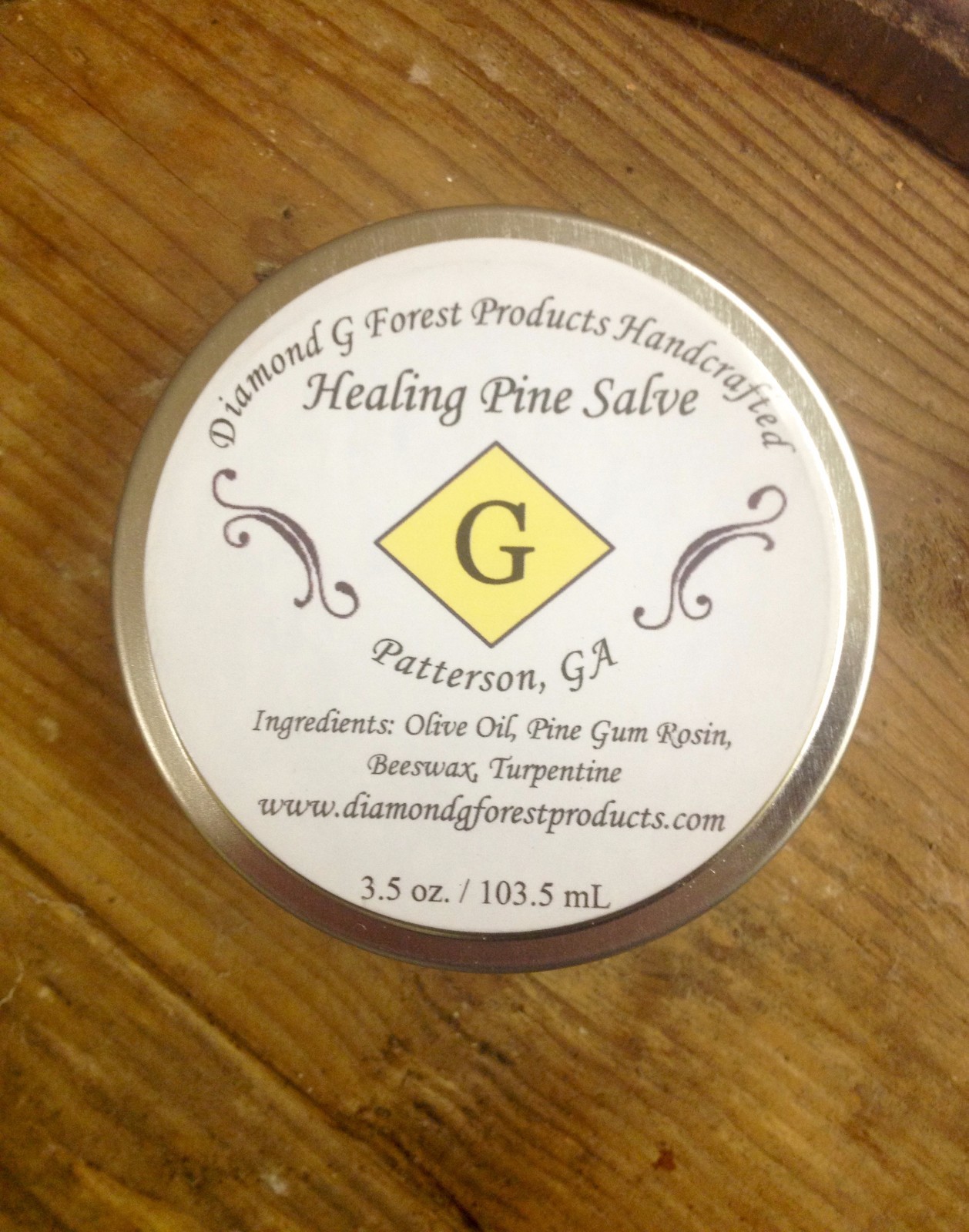 3.5 oz. Healing Pine Salve