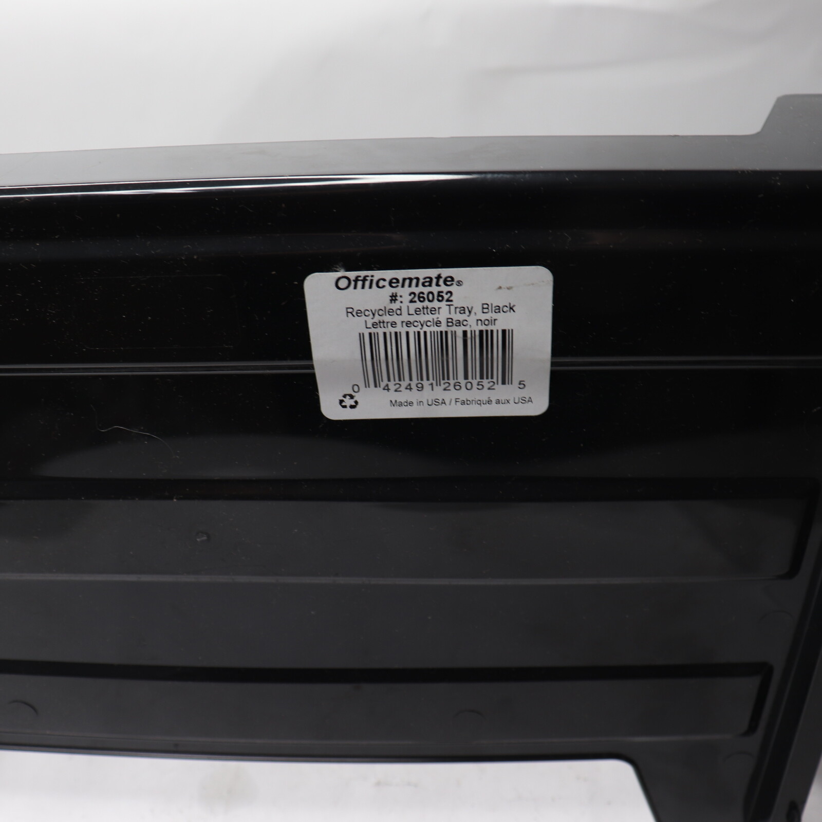 OfficeMate Letter Tray Recycled Plastic 2.8″ Height x 13.2″ Width x 9″ Depth
