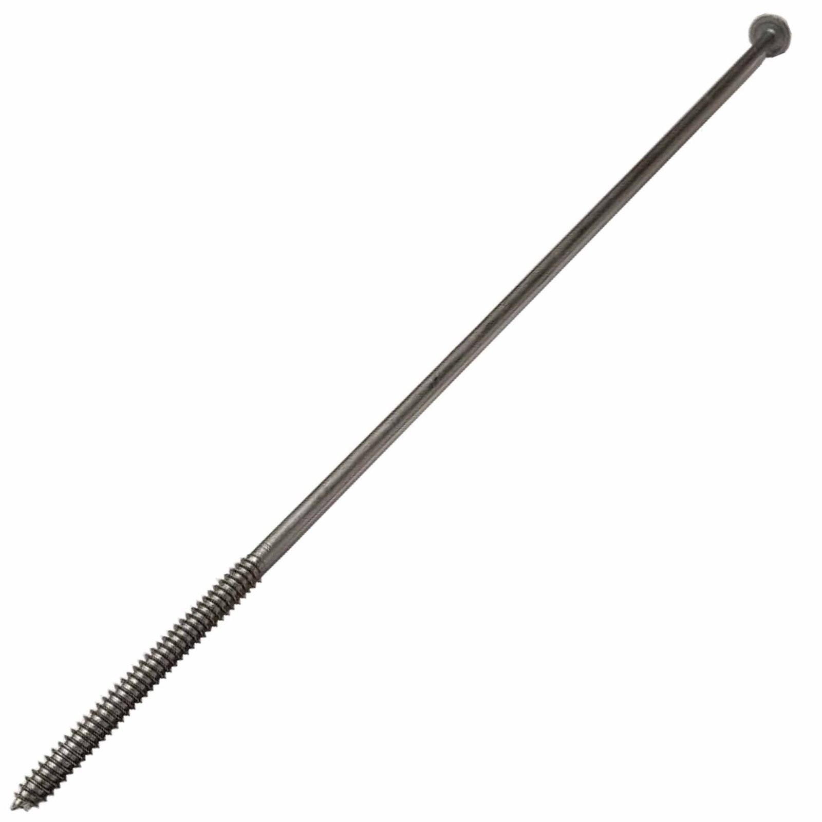 12″ – Galvanized Timber Tie – Hex Head Structural Screw – Great for Outdoor…