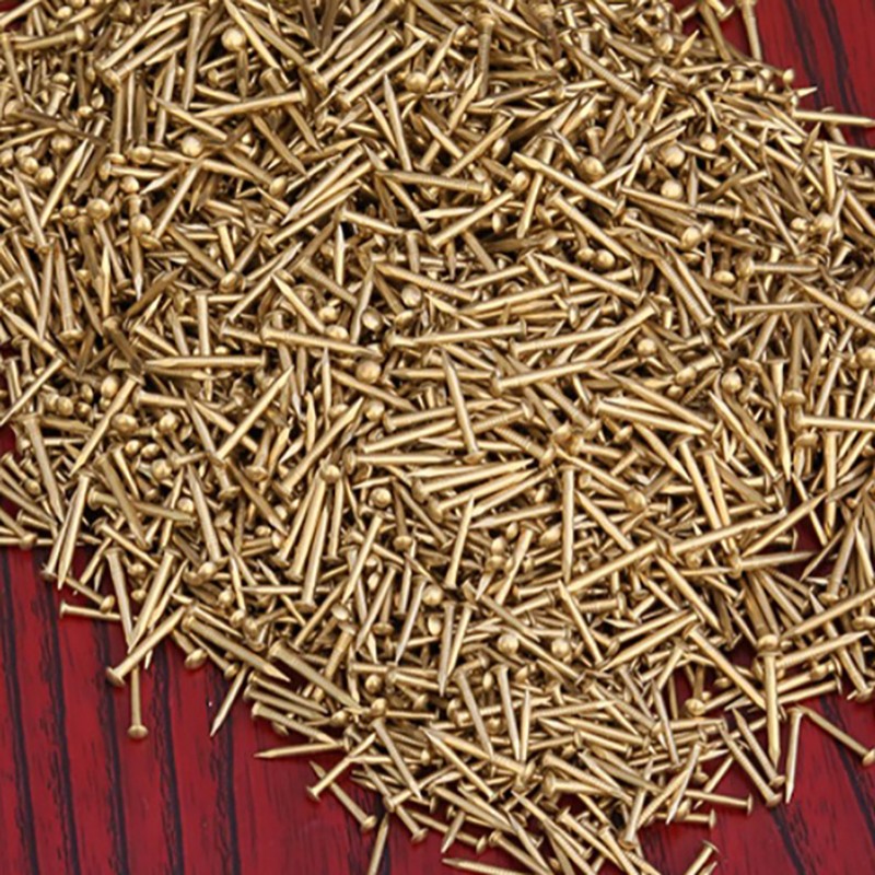 Brass Small Mini Round Head Nail Tack Diameter 1.2mm – 2.8mm Length 8mm – 55mm