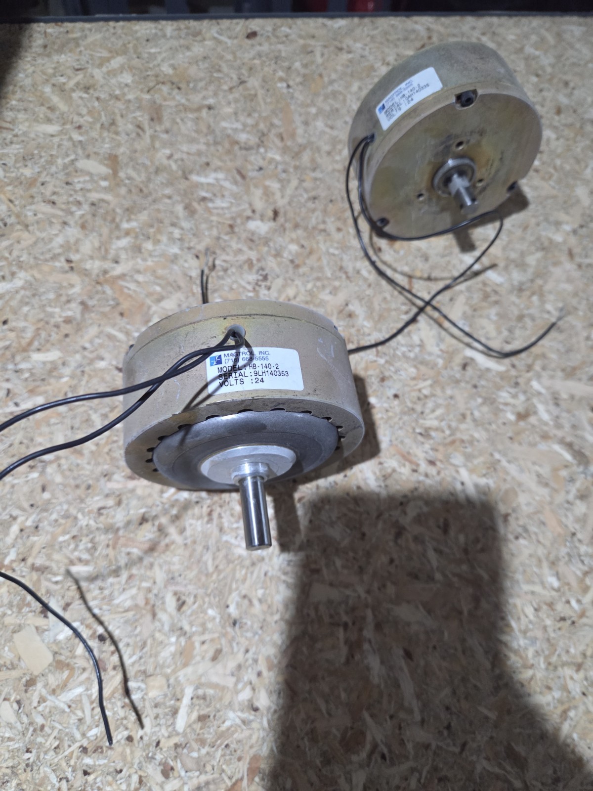 1 EA of MAGTROL,INC HB-140-2 Serial# 9LH140353 24-VOLT Used Hysterisis Brake