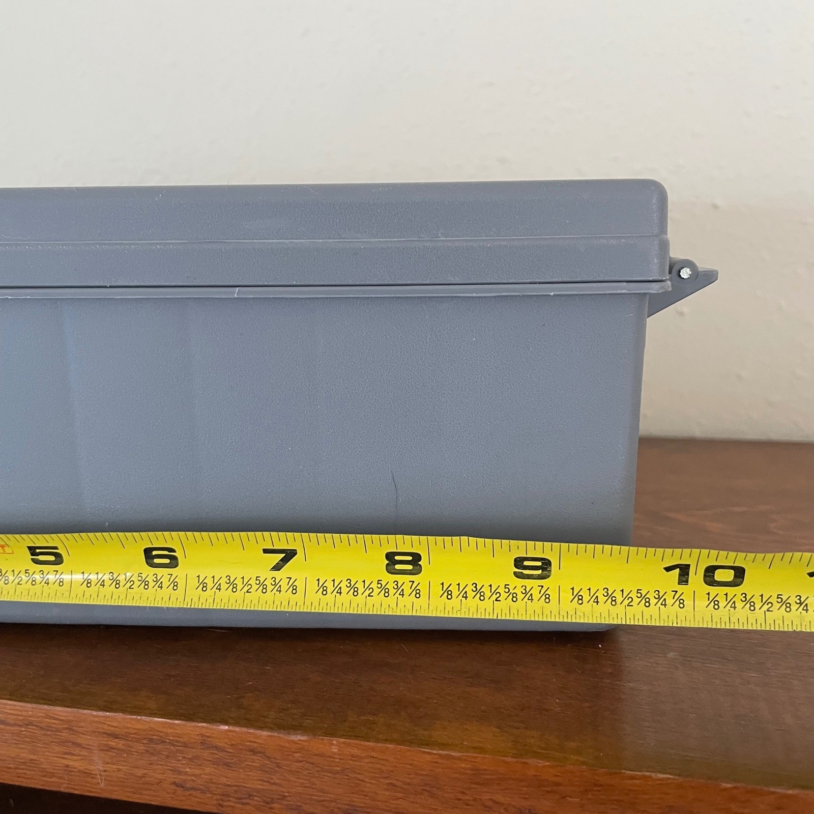 Vintage Rubbermaid File Box Travel Check Cassettes Recipes Media 1980s Storage