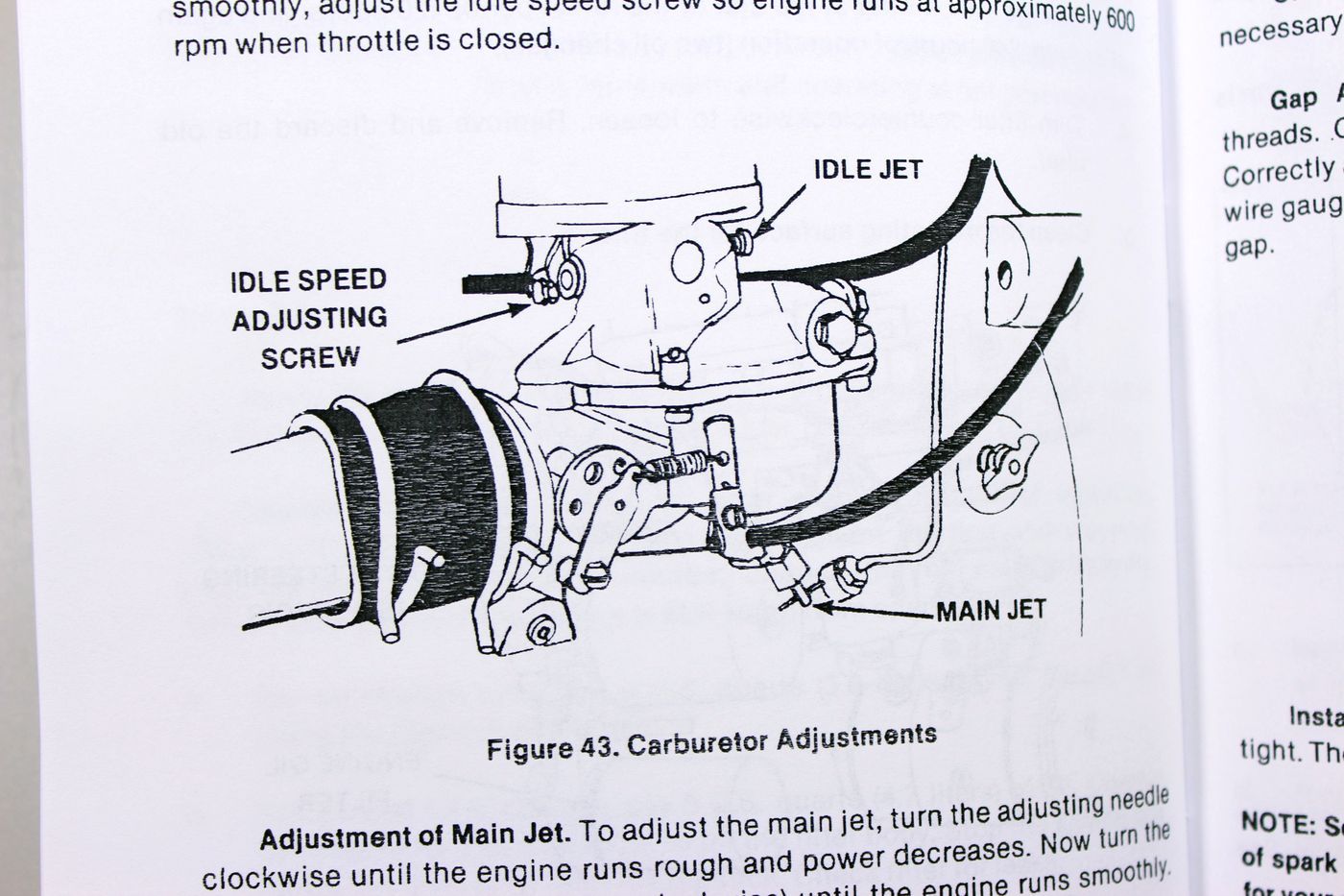 Kohler Kt17 Series Ii Engine Service Manual Ih Cub Cadet 782 Lawn Garden Tractor