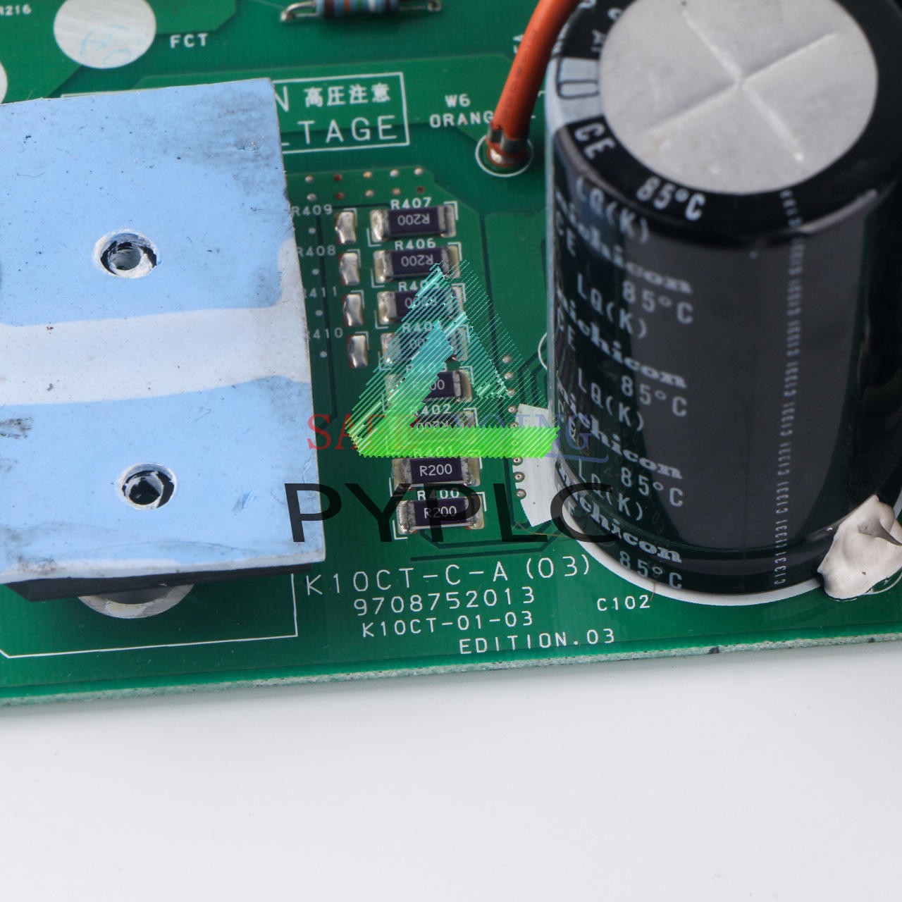 Used Fujitsu PCB Board Inverter Air Conditioner K10CT-C-A 9708752013