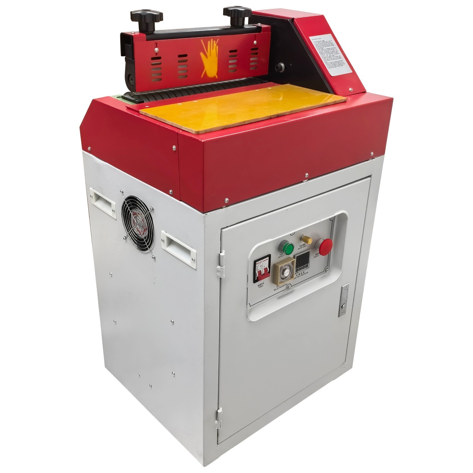11.8In Stand Type Hot Cementing Machine Hot Melt Glue Coating Shoes Leather 220V