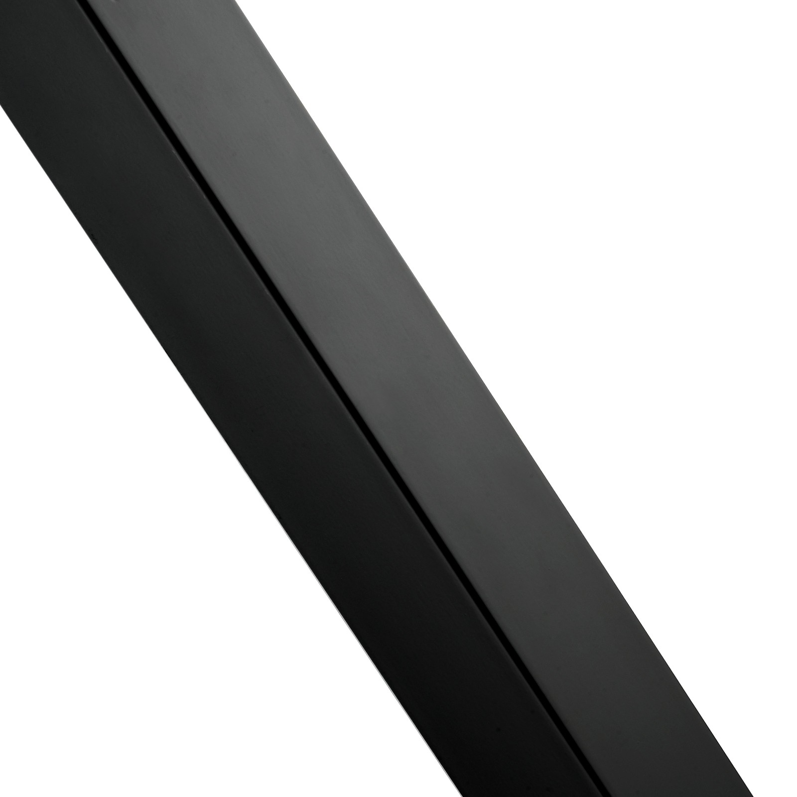 VEVOR Cable Railing Post Deck Railing 42x2x2″ DIY Post Without Holes Black