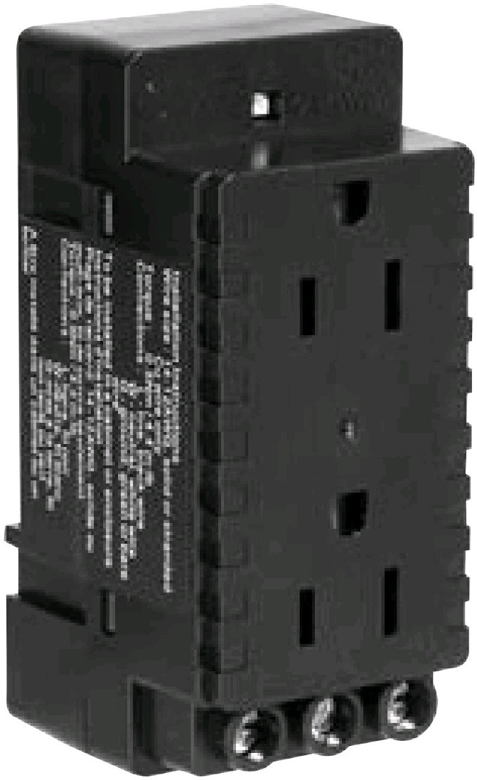 Weidmuller 6720005430 15A 120V Din-rail mount duplex receptacle w/LED indcatr