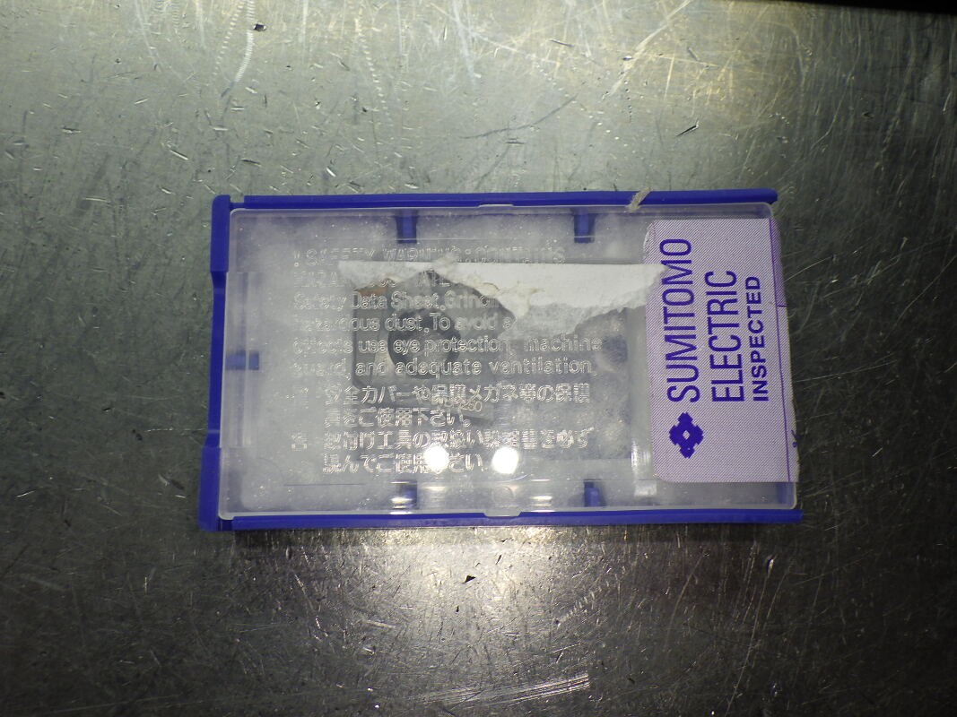 Sumitomo CBN Tipped Carbide Insert QTY1 CGAR1504200 12P00011-1 G1361 BN250 (LOC1