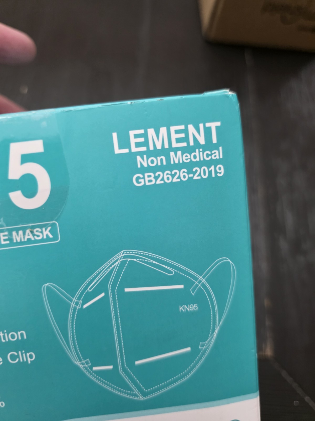 Lement KN95 Disposable Face Masks 5-Layer 50 Pack GB2626-2019 🔥 Awesome