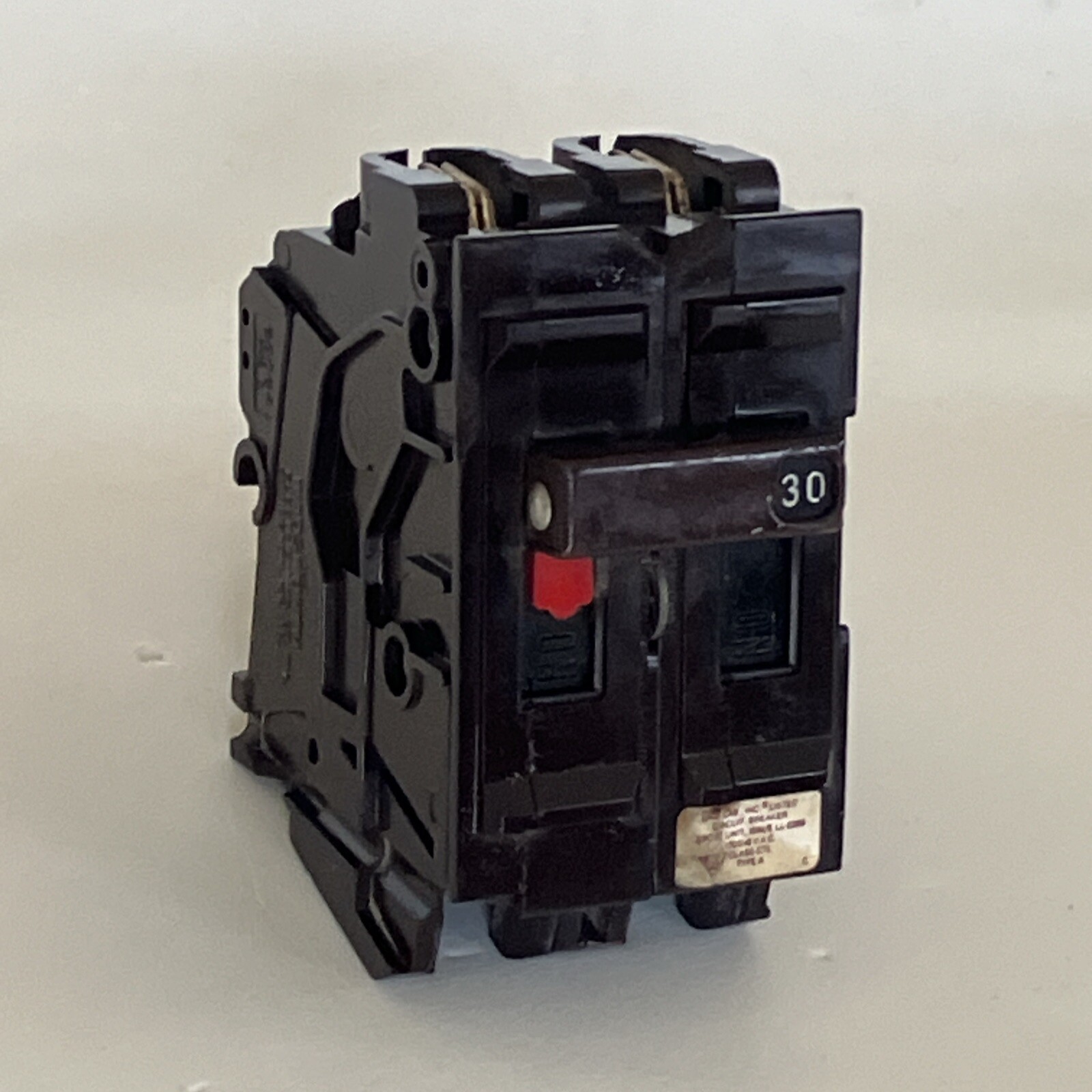 Wadsworth A230NI 30 Amp 2 Pole 2P A230 Plastic Foot Breaker A230B BIG BODY