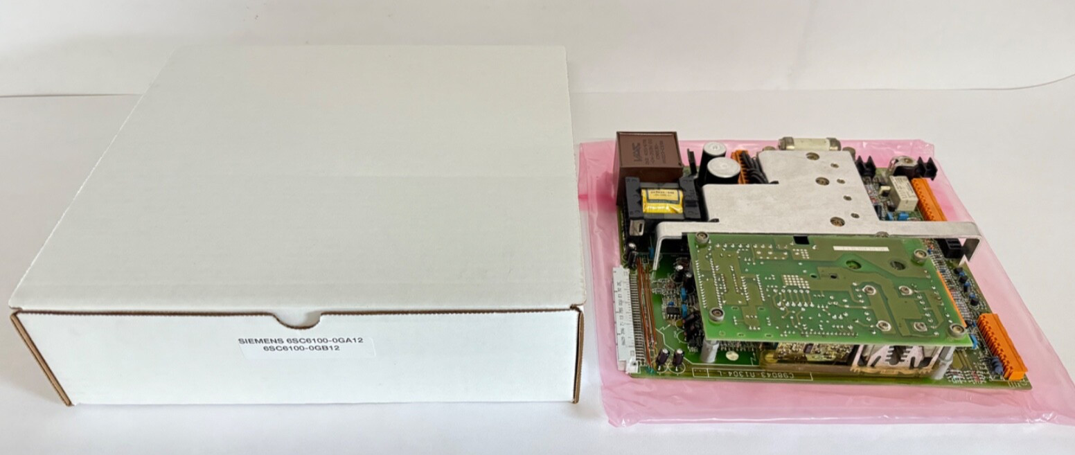 Siemens 6SC6100-0GB12 Power Supply & Voltage Clamping Simodrive 6SC6100-0GA12
