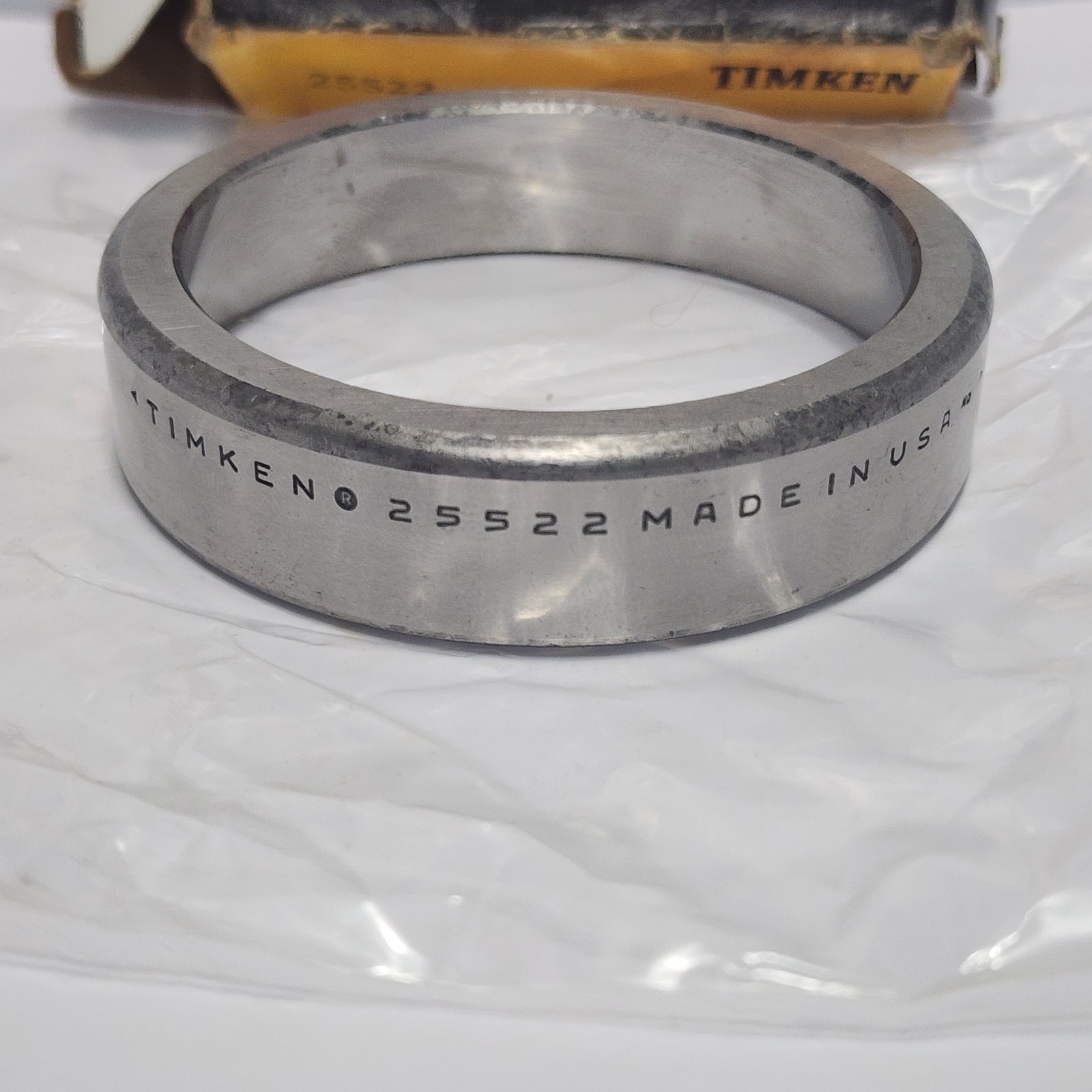 25522 / 25522-20024 Timken Tapered Roller Bearing Cup 3.2700 in OD, 0.7500 in
