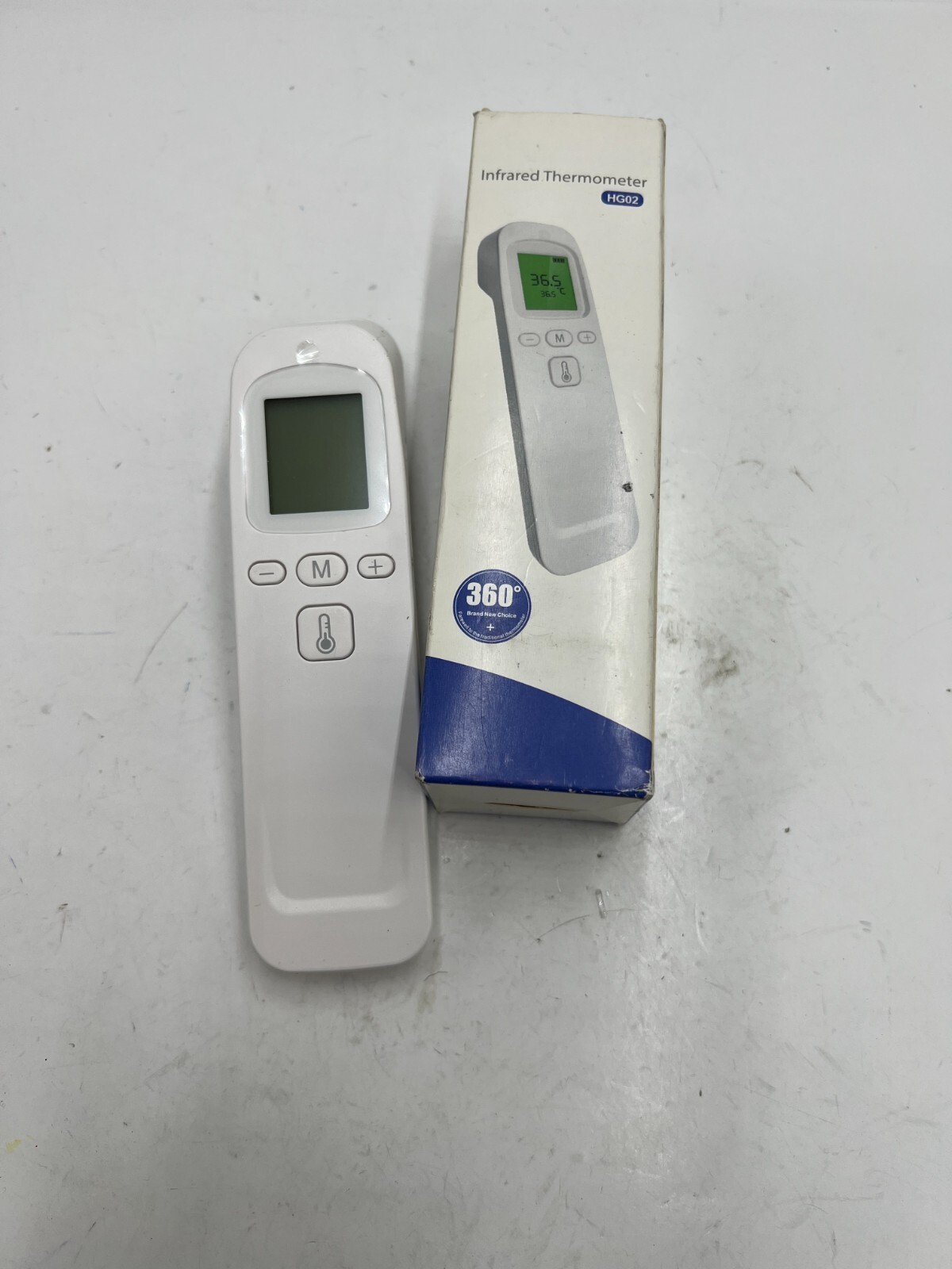 Infrared Forehead Non-Contact Thermometer HG02 V1 USES 2x AAA Battery