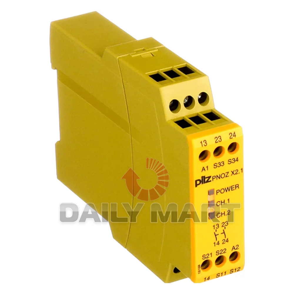 New In Box PILZ PNOZ X2.1 2n/o 774306 Safety Relay 24VAC/DC
