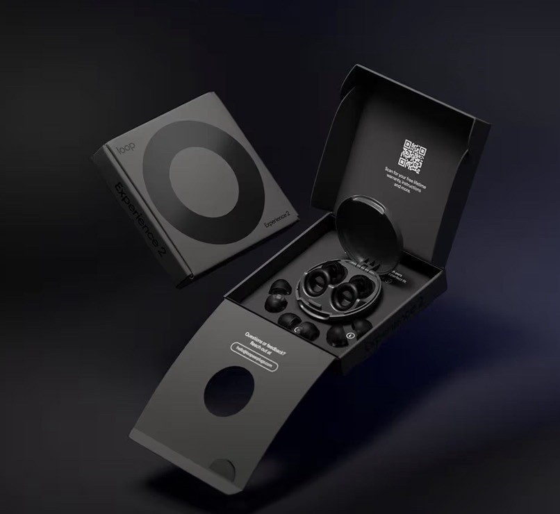 Loop Experience 2 Ear Plugs – Stylish Certified Hearing Protection for Concerts