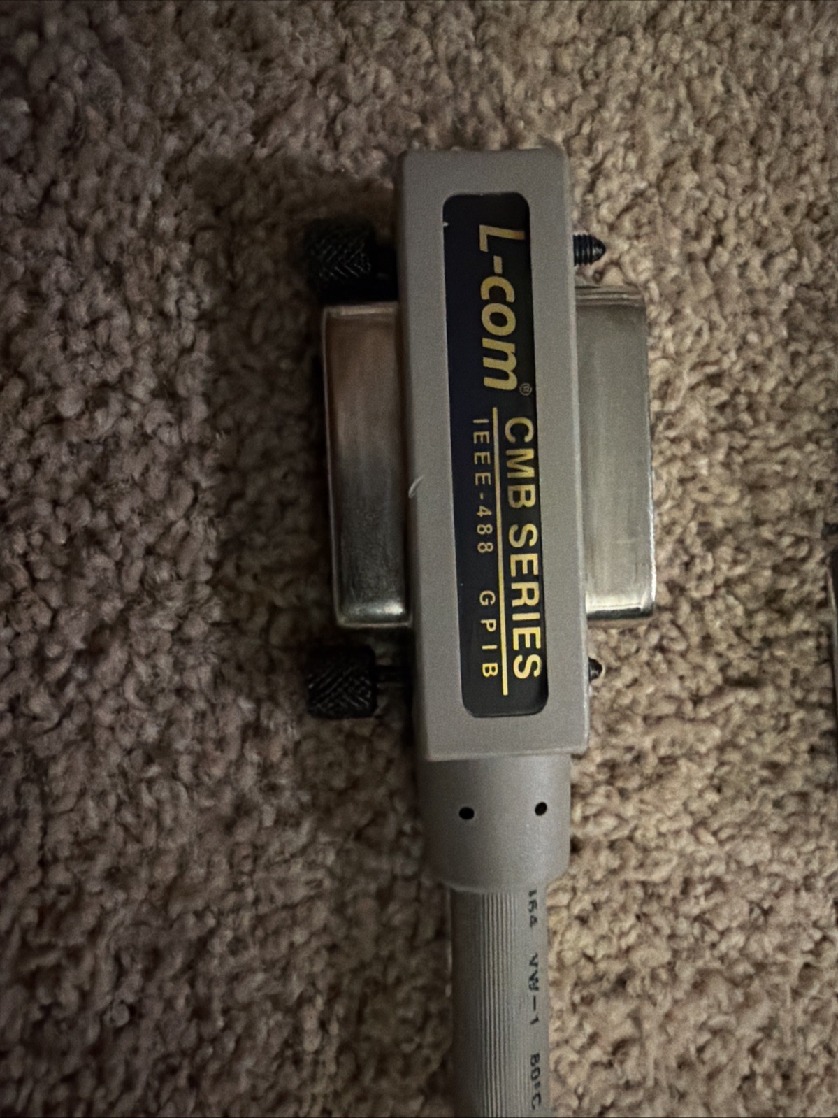 L-Com IEEE-488 GPIB Normal / Normal Cable CMB Series (1 Meter)