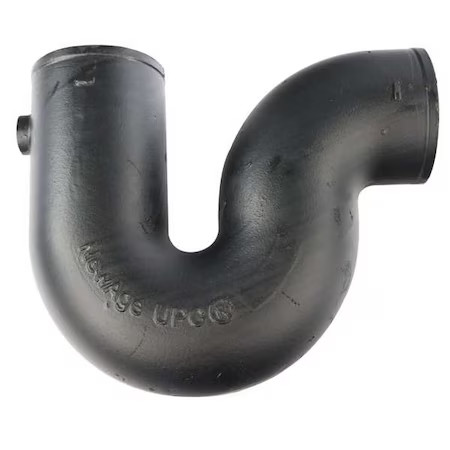 P-Trap With 1/2 In Primer Tap P – Trap W / 1/2″ Primer Tap, 2″ Pipe, Female