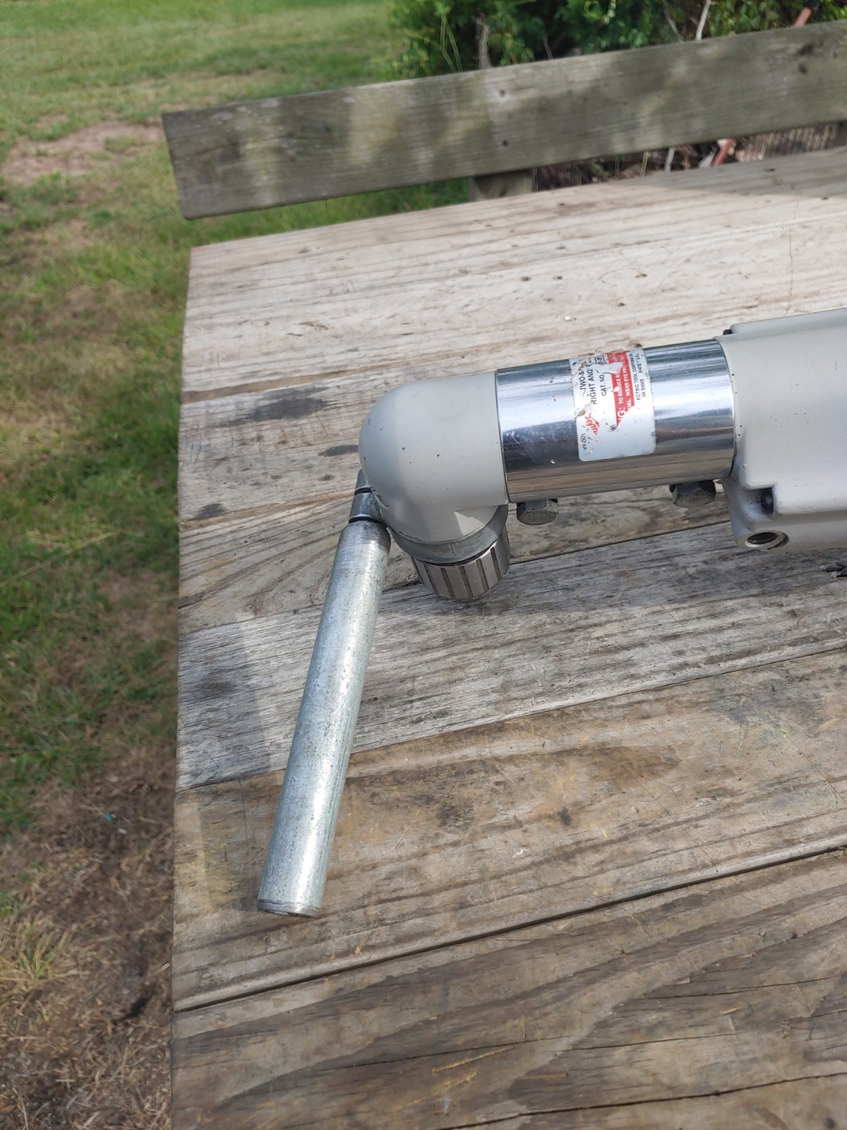 Milwaukee 1107-1 1/2″ Heavy Duty Right Angle Drill. USA. Serviced.