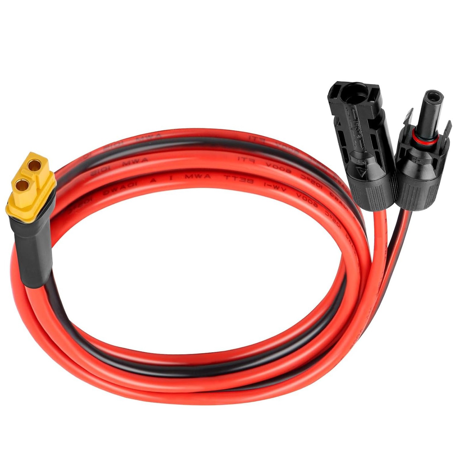 10 AWG XT60 Female Male Connector Adapter to Solar Extension Cable Battery Cable
