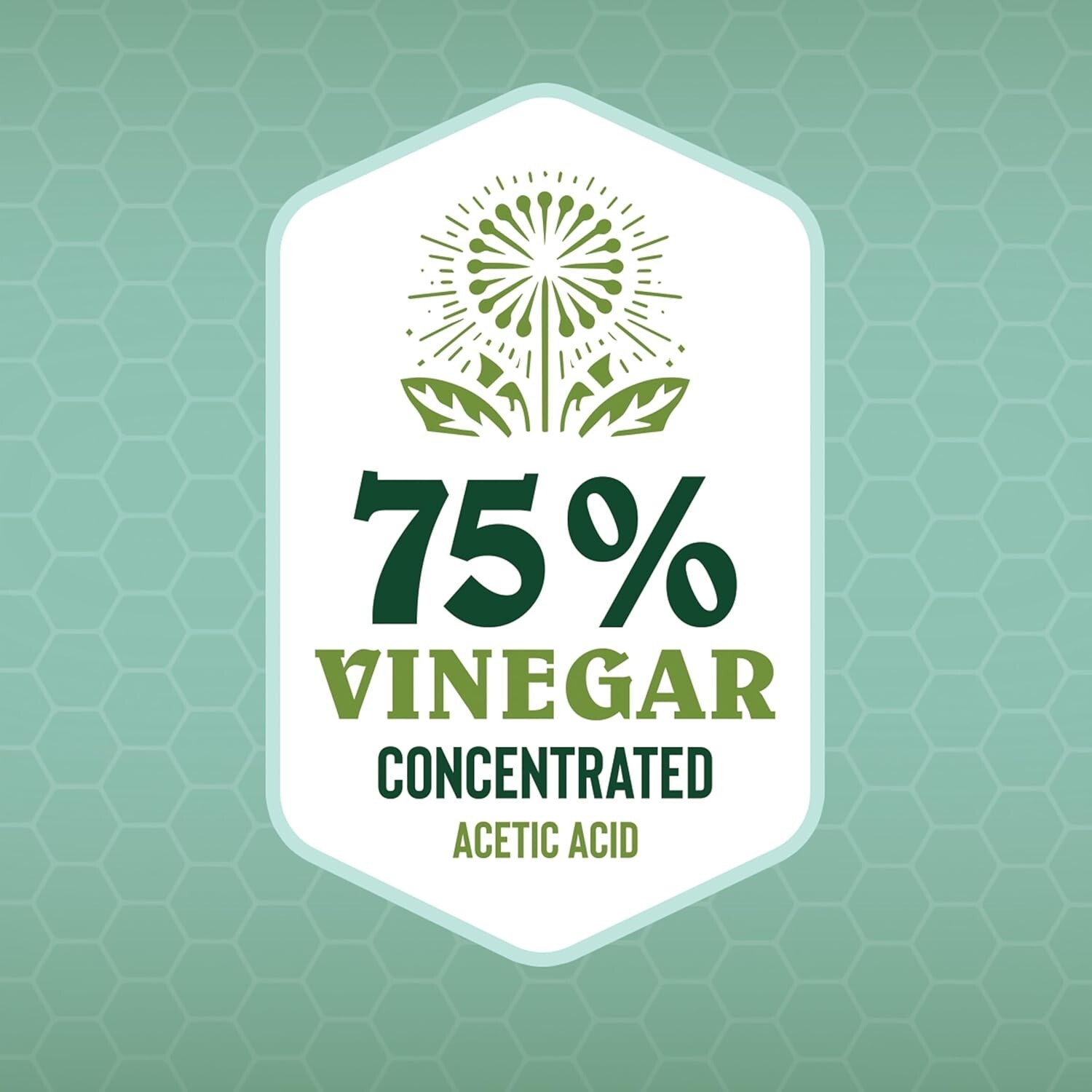 75% Vinegar – 1 Gallon – Concentrated Acetic Acid – Heavy Duty – USA Bulk