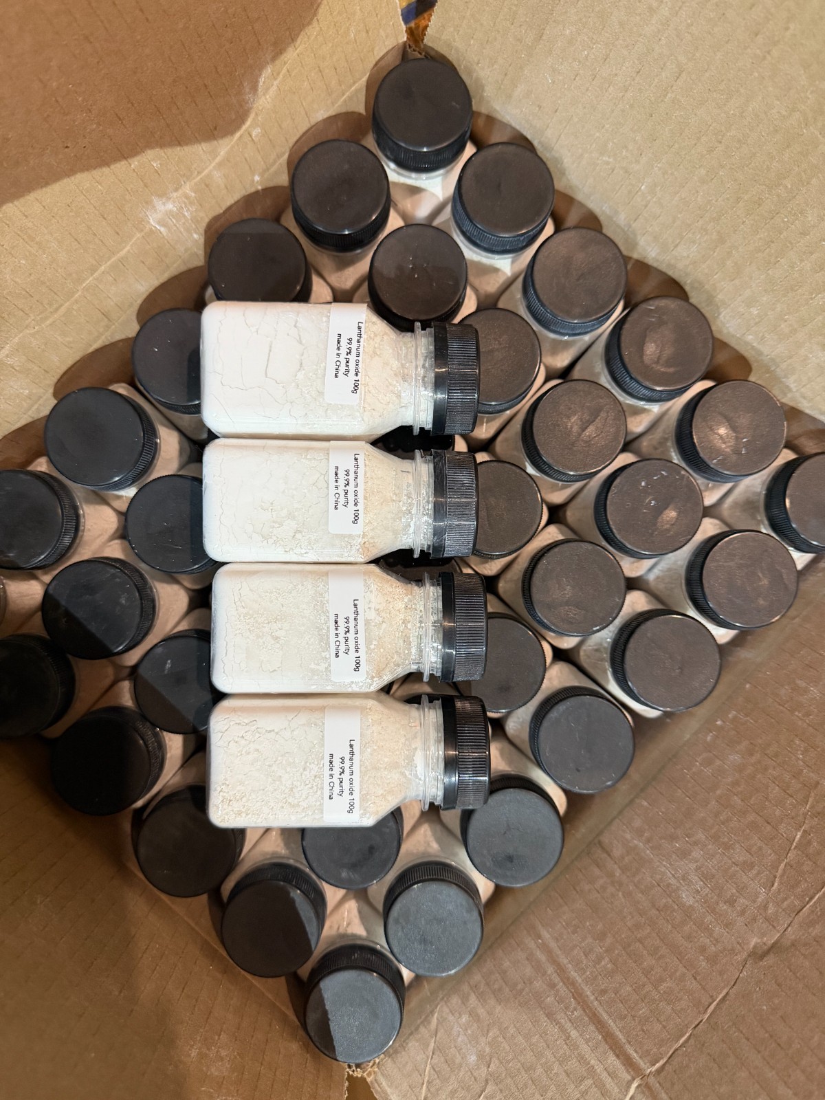 Lanthanum Oxide La2O3 Powder 99.99% High Purity Laboratory Industrial 100g