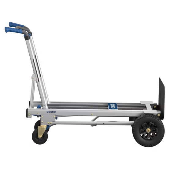 COSCO 5-in-1 Convertible Hand Truck, Position Extendable Handle, Aluminum, NEW