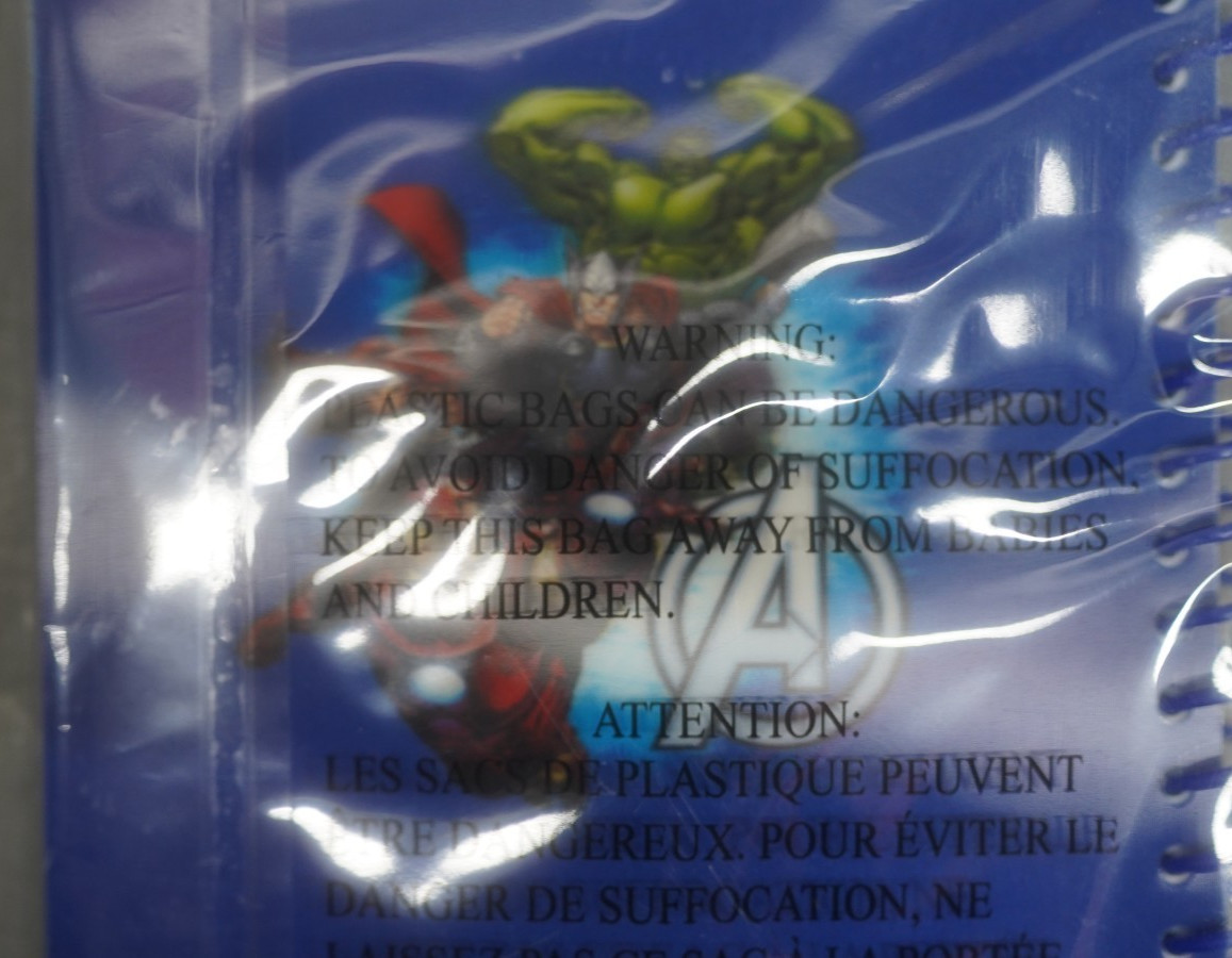 MARVEL AVENGERS 3D WRITING JOURNAL FOR NOTES SCHOOL OR DIARY NEW SEALED