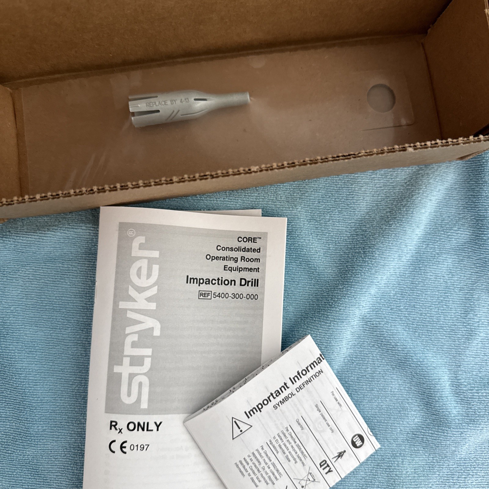 Stryker Bur Guard 2296-301-000 New!!!