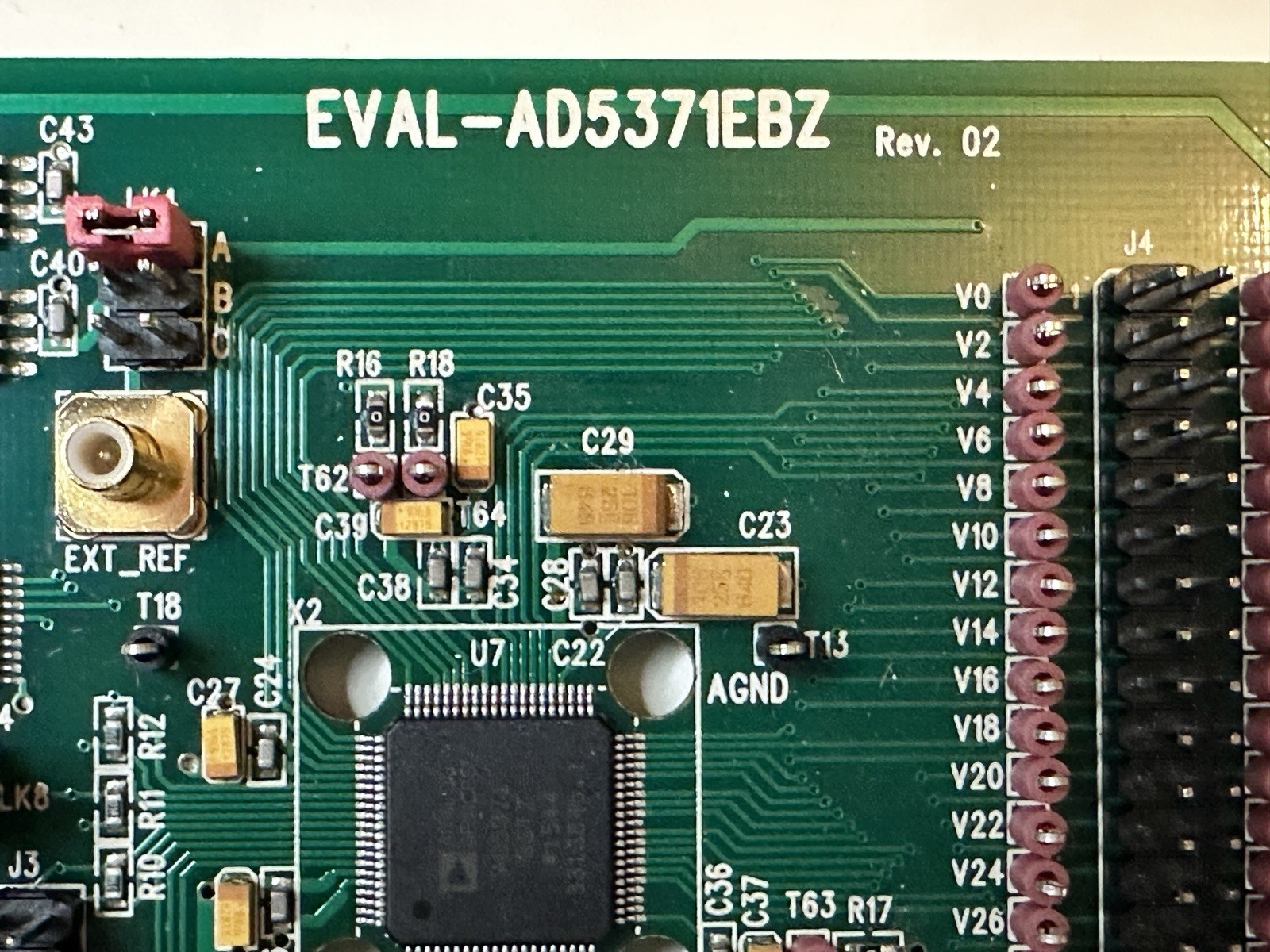 Analog Devices EVAL-AD5371EBZ Evaluation Board Rev. 02