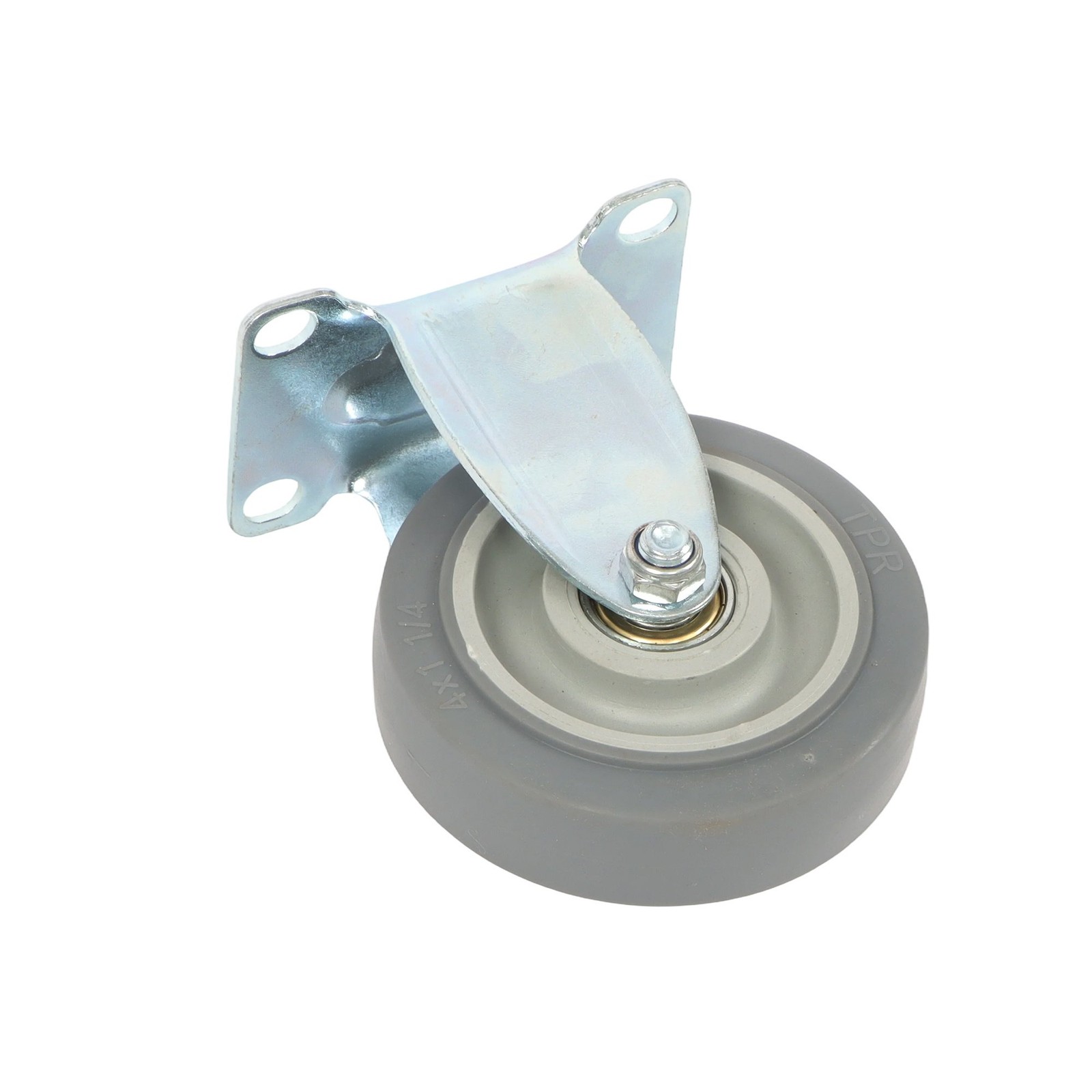 4 Pcs 4 Inch Heavy Duty Swivel Caster Wheels 1200Lbs Two Straight, Two Inclined