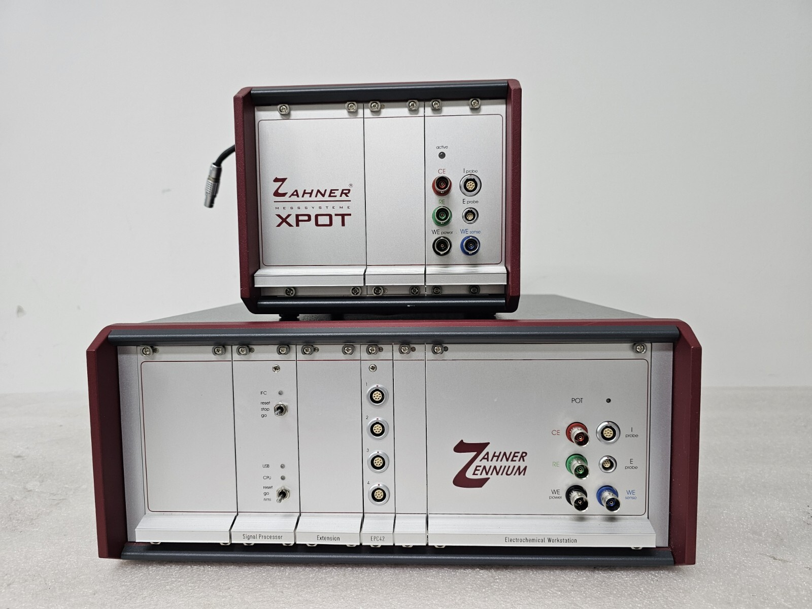 ZAHNER ZENNIUM Electrochemical Workstation , EPC42 & XPOT Potentiostat