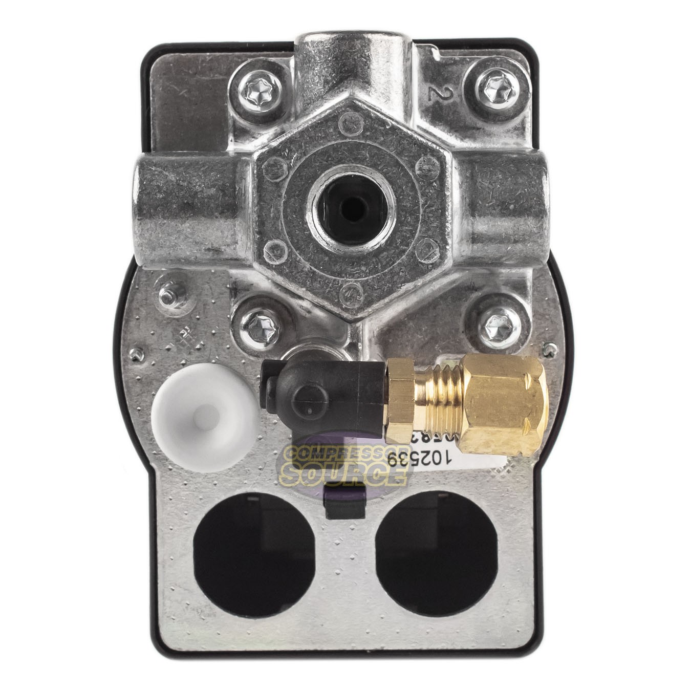 Condor MDR3/11 120-150 PSI 4 Port Pressure Switch Adjustable Overload 1/4″ FNPT