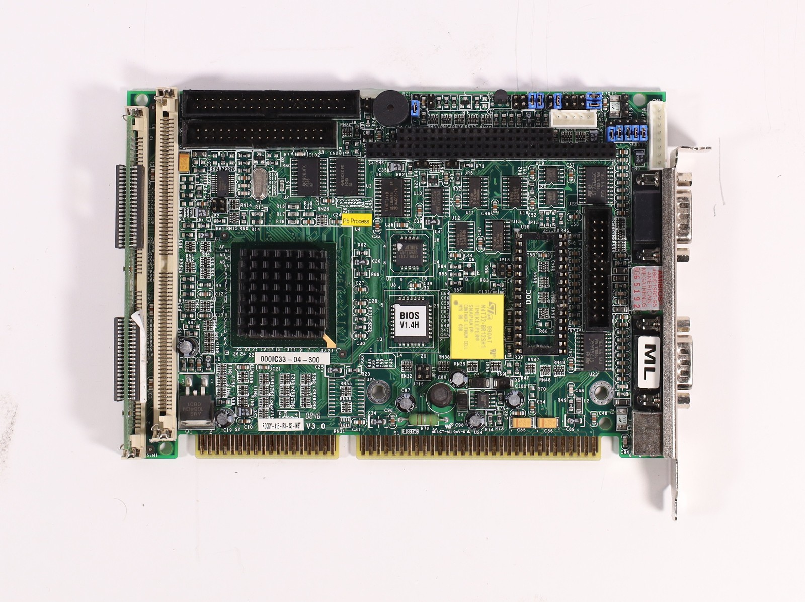 IEI Technology Corp. Rocky-418-R3-S1-NBT Single Board Computer 8MB