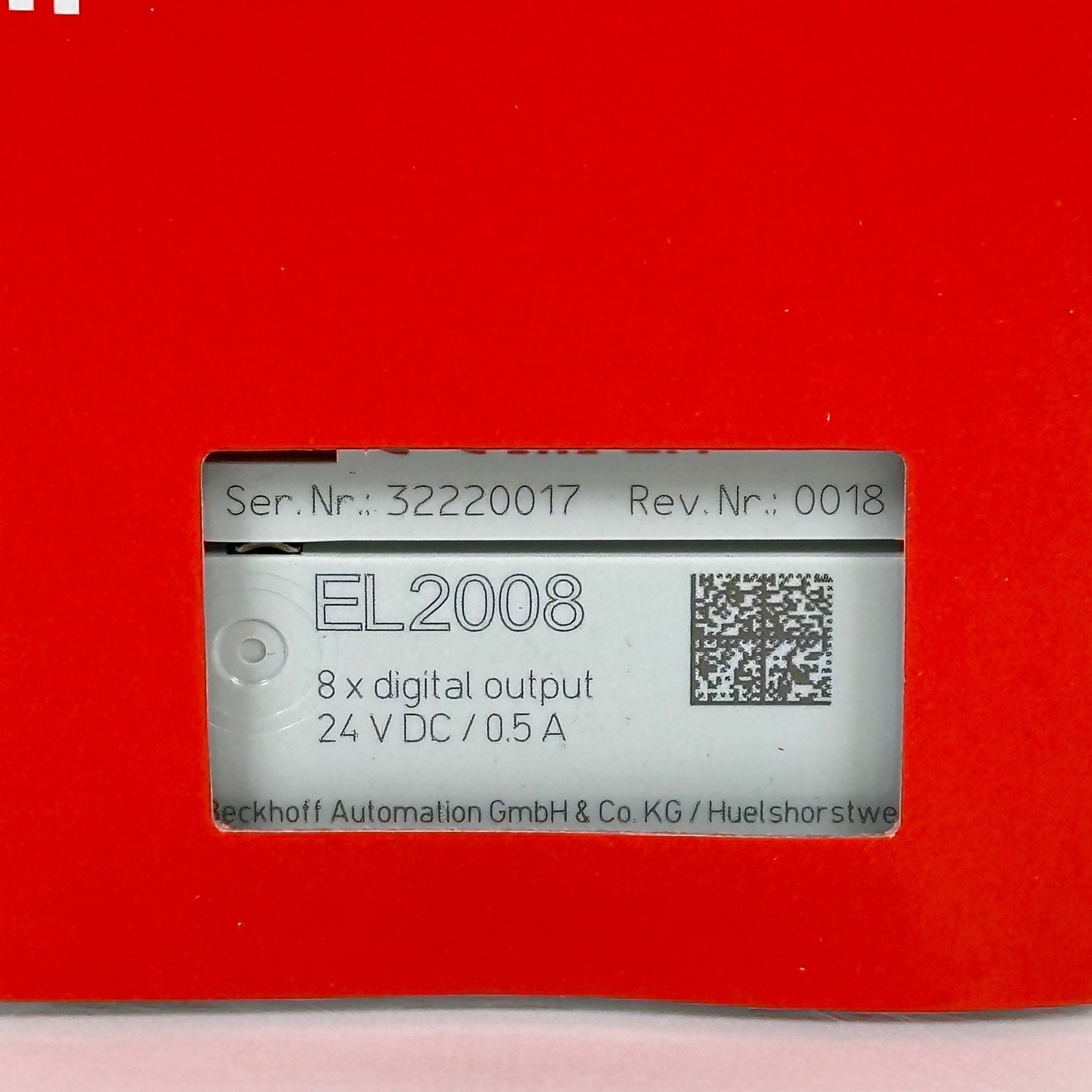 (NEW) Beckhoff EL2008 8-Channel Digital Output Terminal (USA Seller)