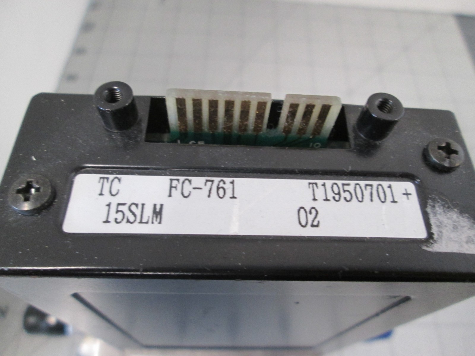 Tylan, FC-761, O2, 15 SLM, Mass Flow Controller, Used