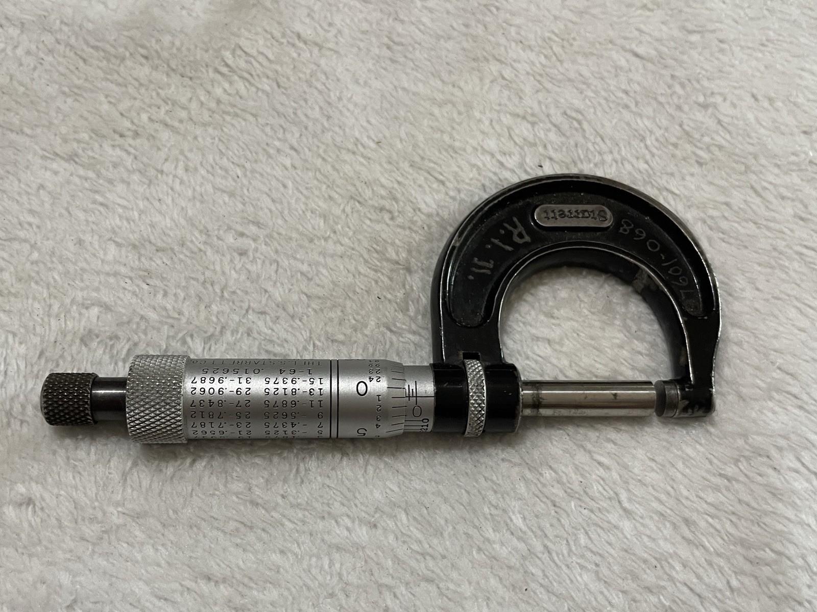 Starrett NO436 Outside Micrometer
