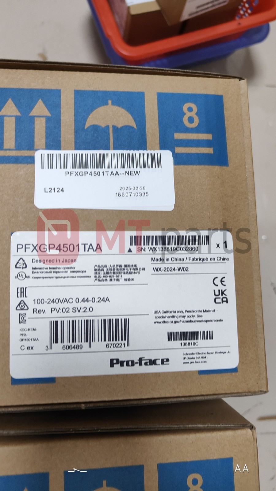 Surplus 1× Pro-Face PFXGP4501TAA Refurbished in box US Seller
