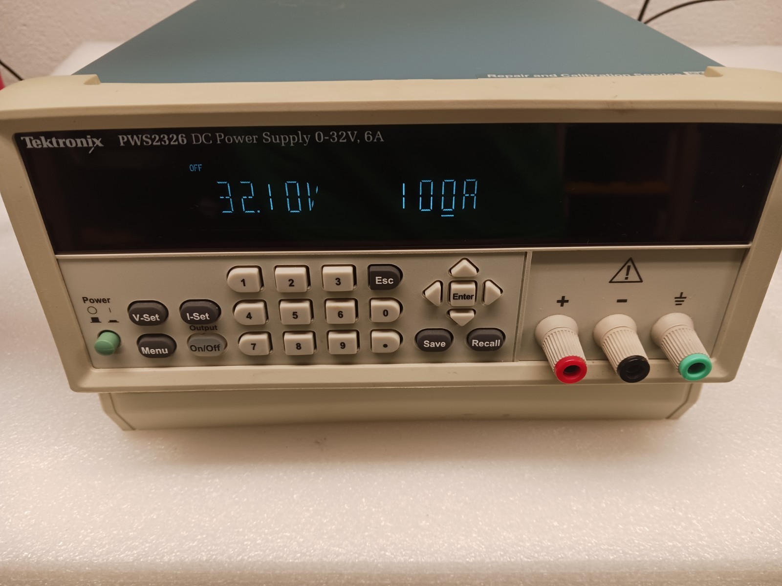Tektronix PWS2326 DC Power Supply 0-32V 0-6A Bench Lab Supply Tested