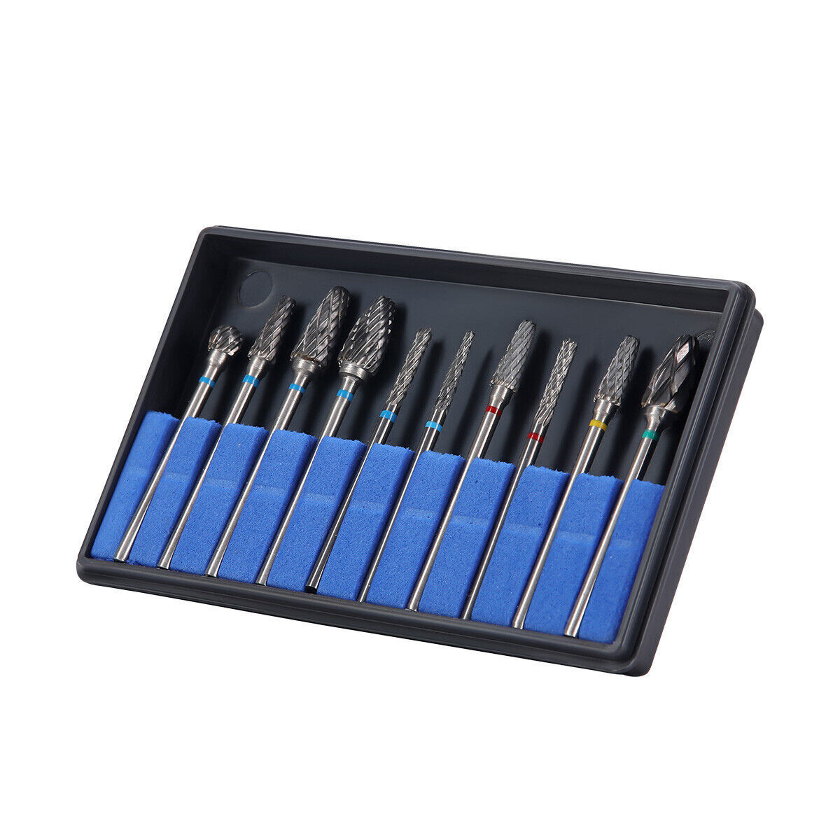 Dental Lab Polishing Bur Drills Tungsten Steel Carbide Burs Burrs 2.35MM